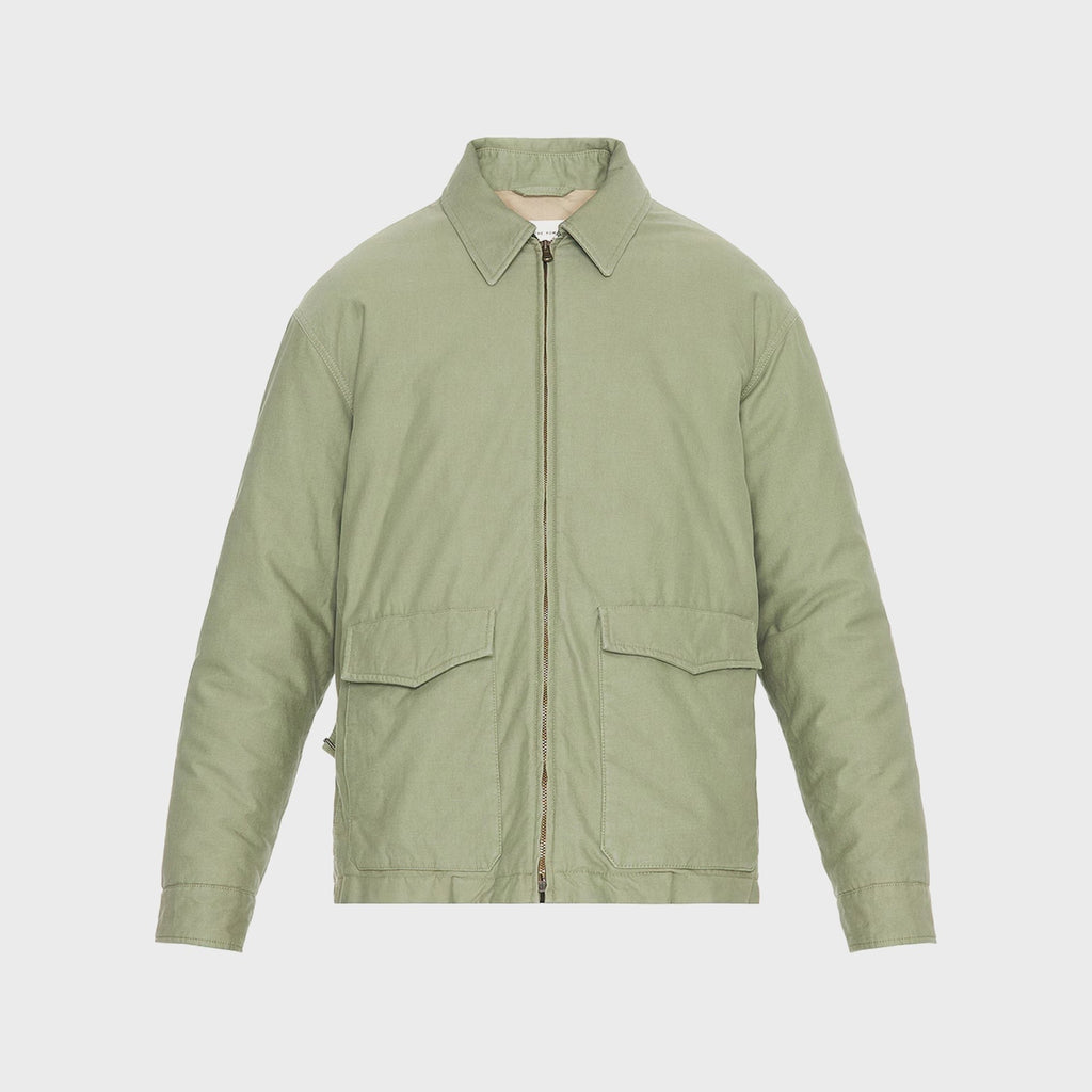 The Row Justo Cotton Cashmere Jacket - Fossil