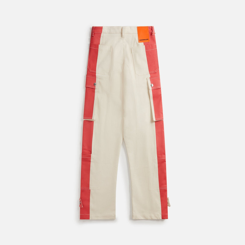 Simon Miller Camo Pant - Cherry