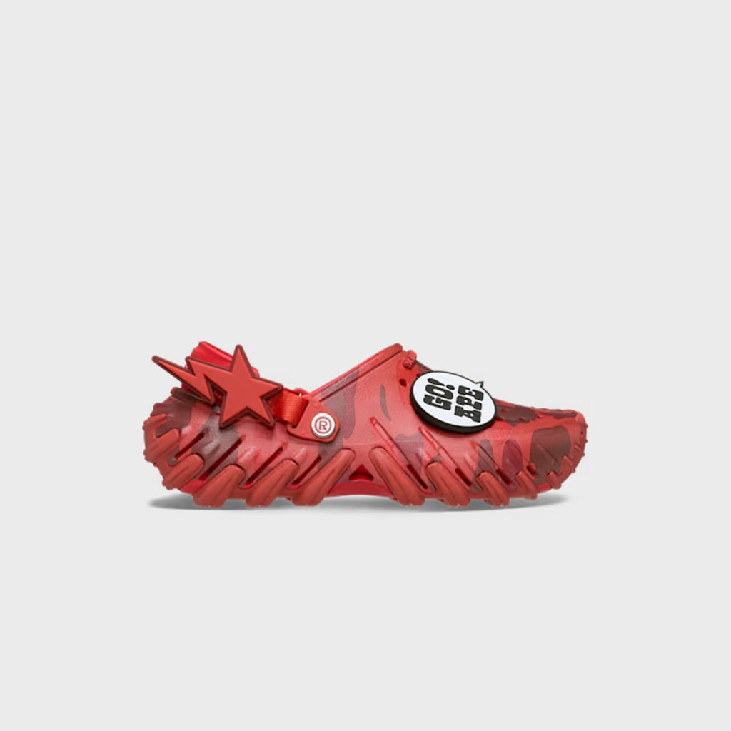 Crocs x BAPE Echo RO Clog - Flame