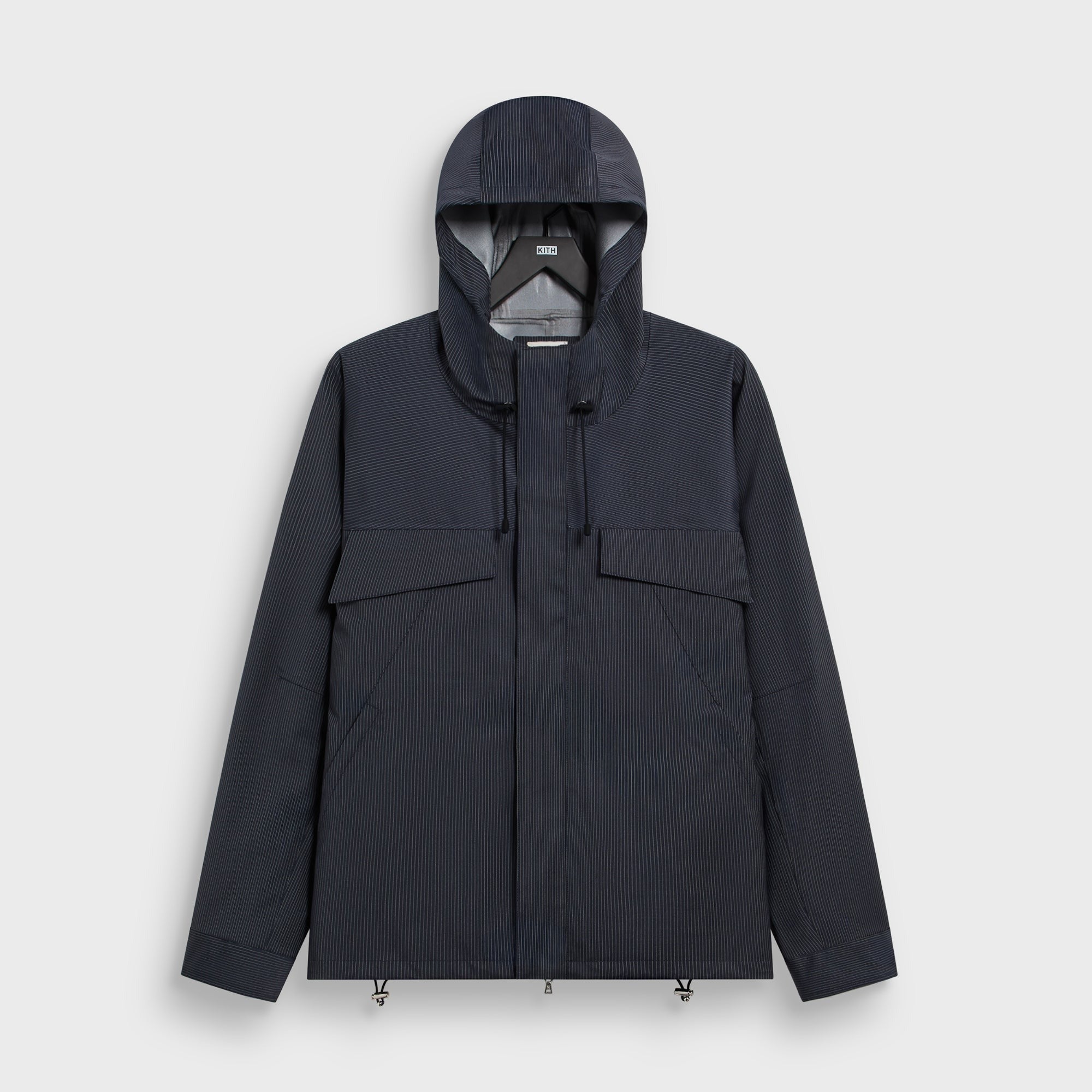 &Kin Tropical Wool Gael Parka - Nocturnal