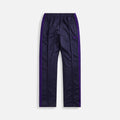 Needles Narrow Track Pant Polyester Smooth - Navy