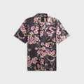 Maharishi 7359 Sakura Camp Collar Shirt - Navy