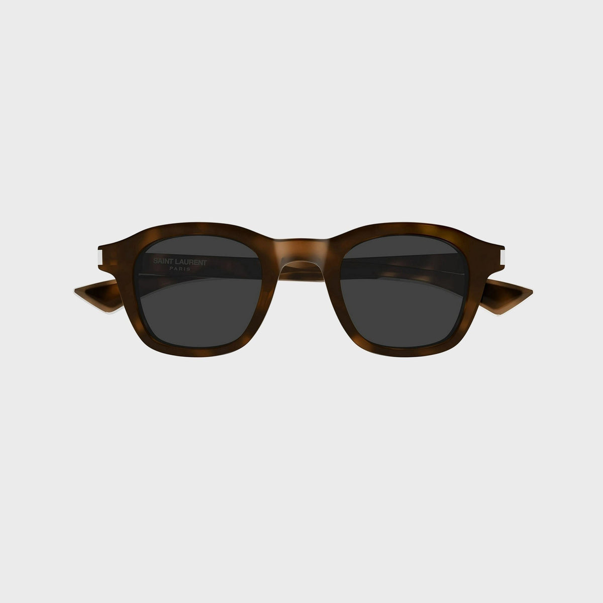 Saint Laurent SL880 Square Sunglasses - Havana / Crystal / Grey