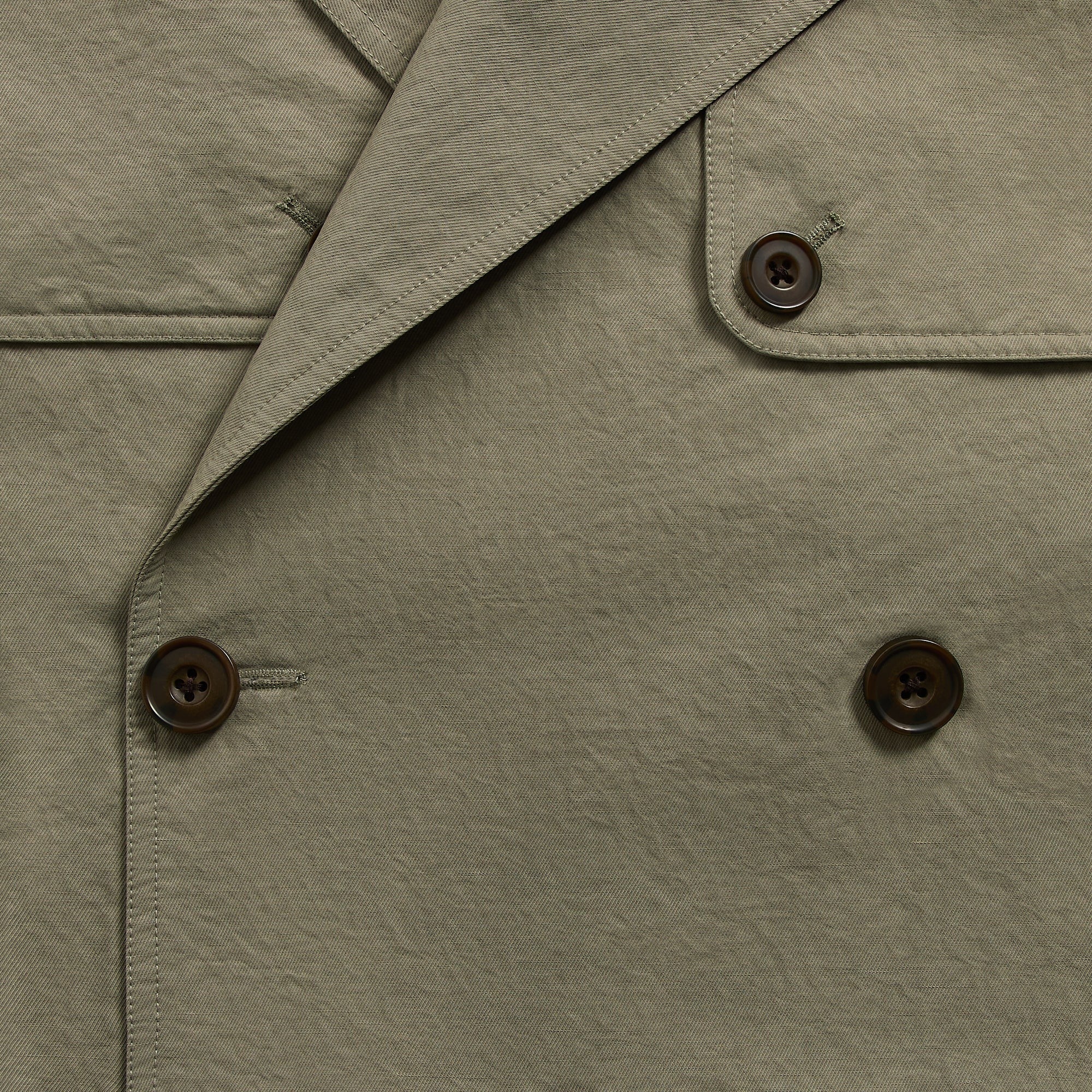 &Kin Washed Twill Nikolai Cropped Trench - Scene