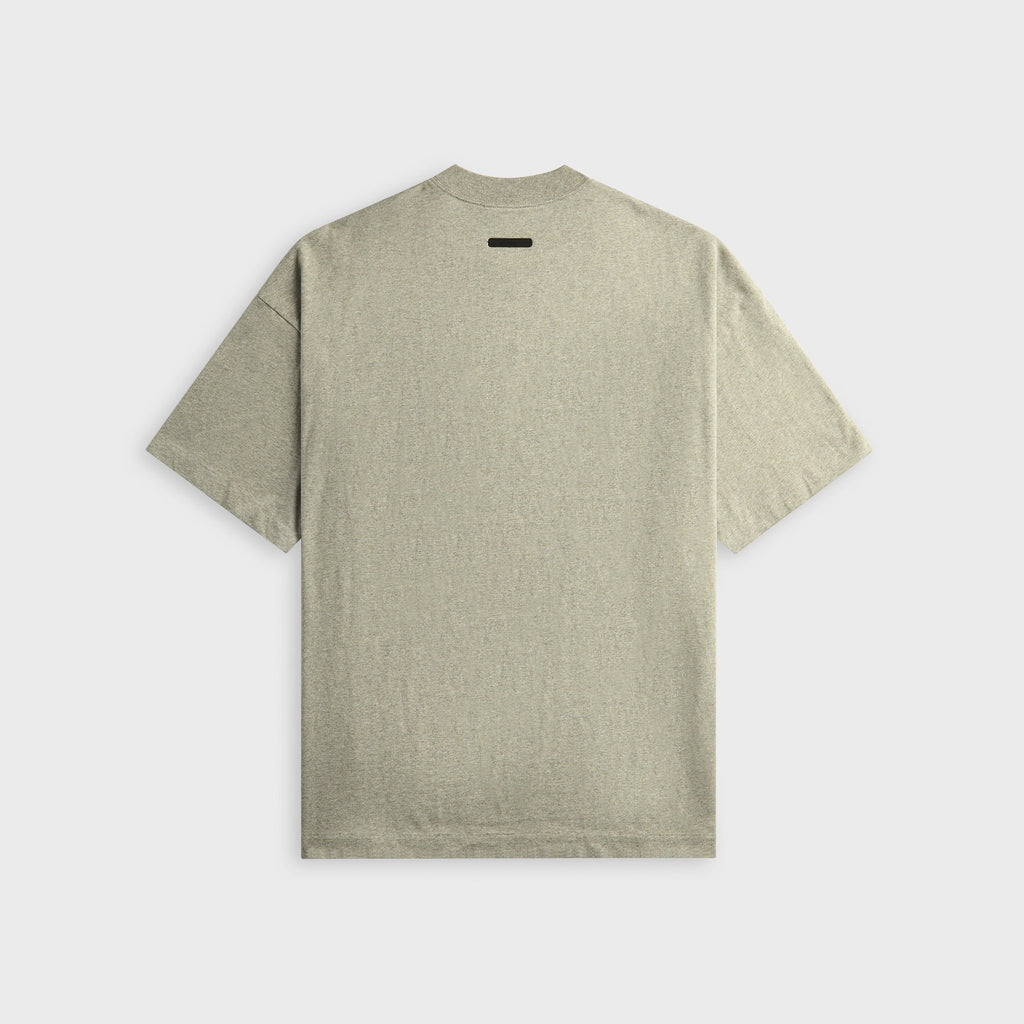 Essentials Signature 90s Short Sleeve Tee - Concrete Heather