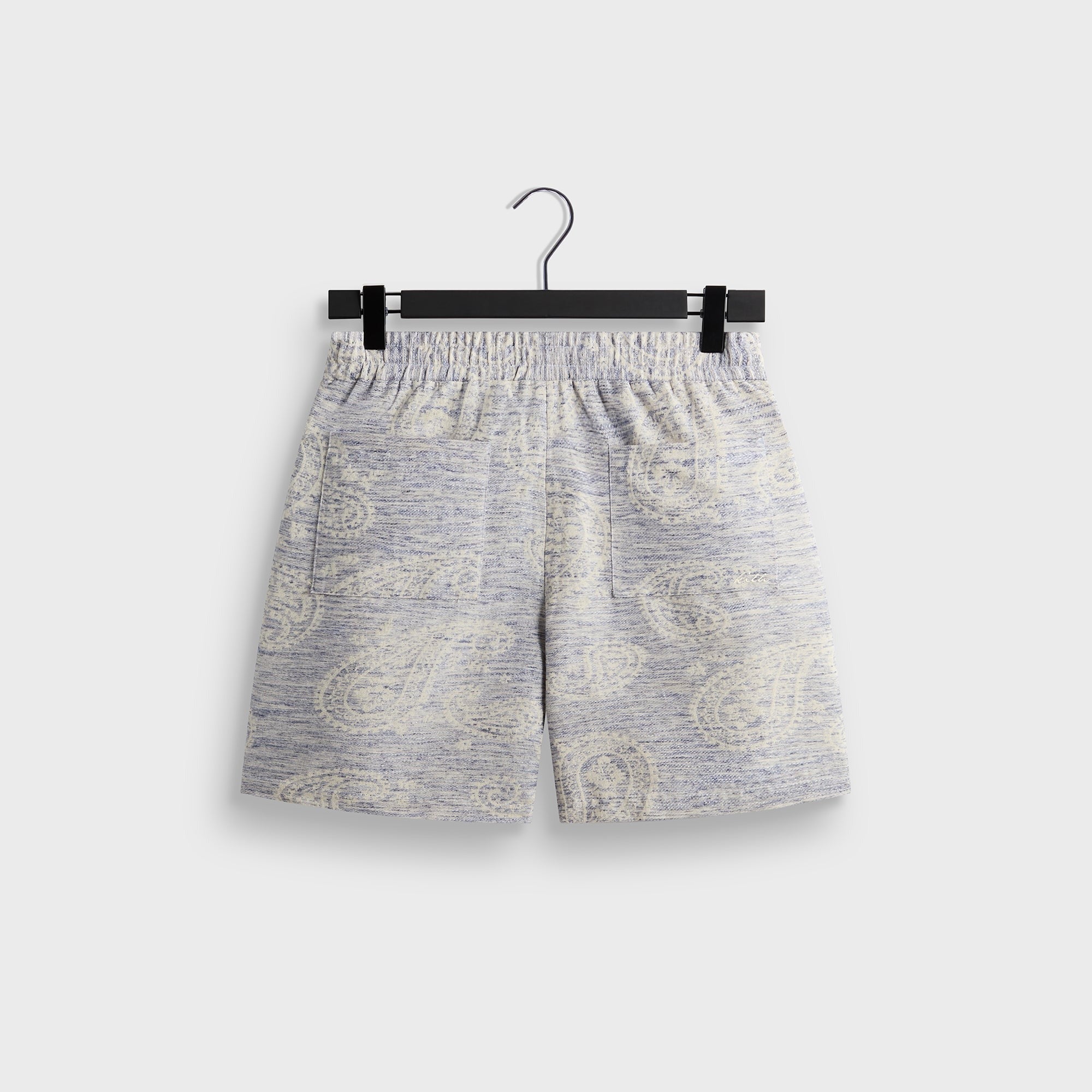 Kith Heathered Paisley Lewis Short - Light Indigo