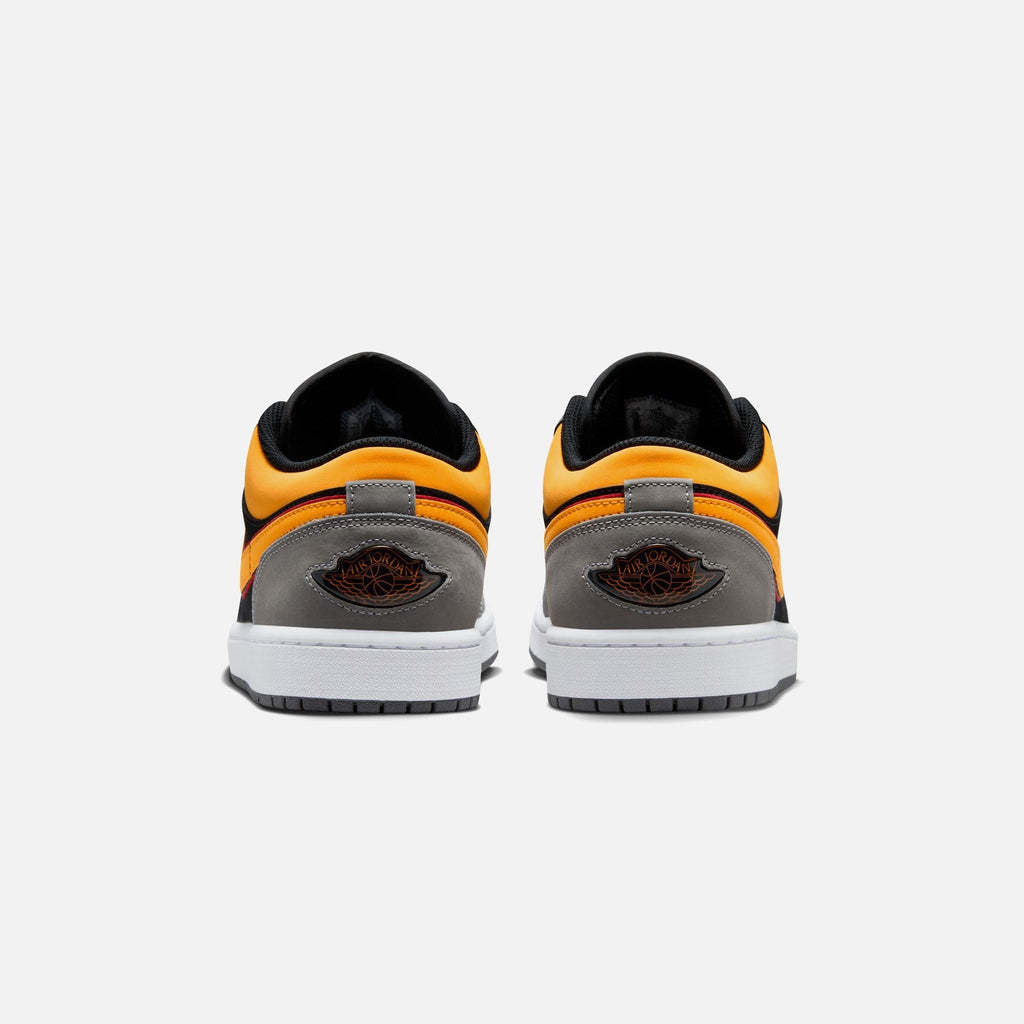 Nike Air Jordan 1 Low - Black / Vivid Orange / Light Graphite
