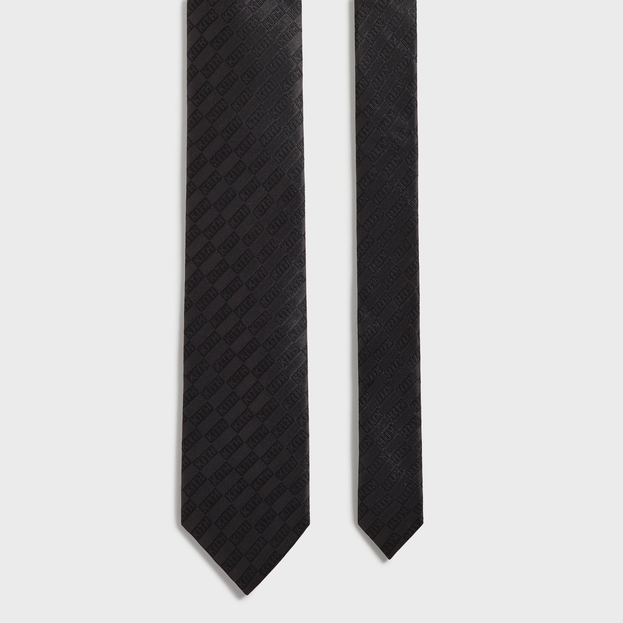 Kith Jacquard Classic Logo Tie - Black