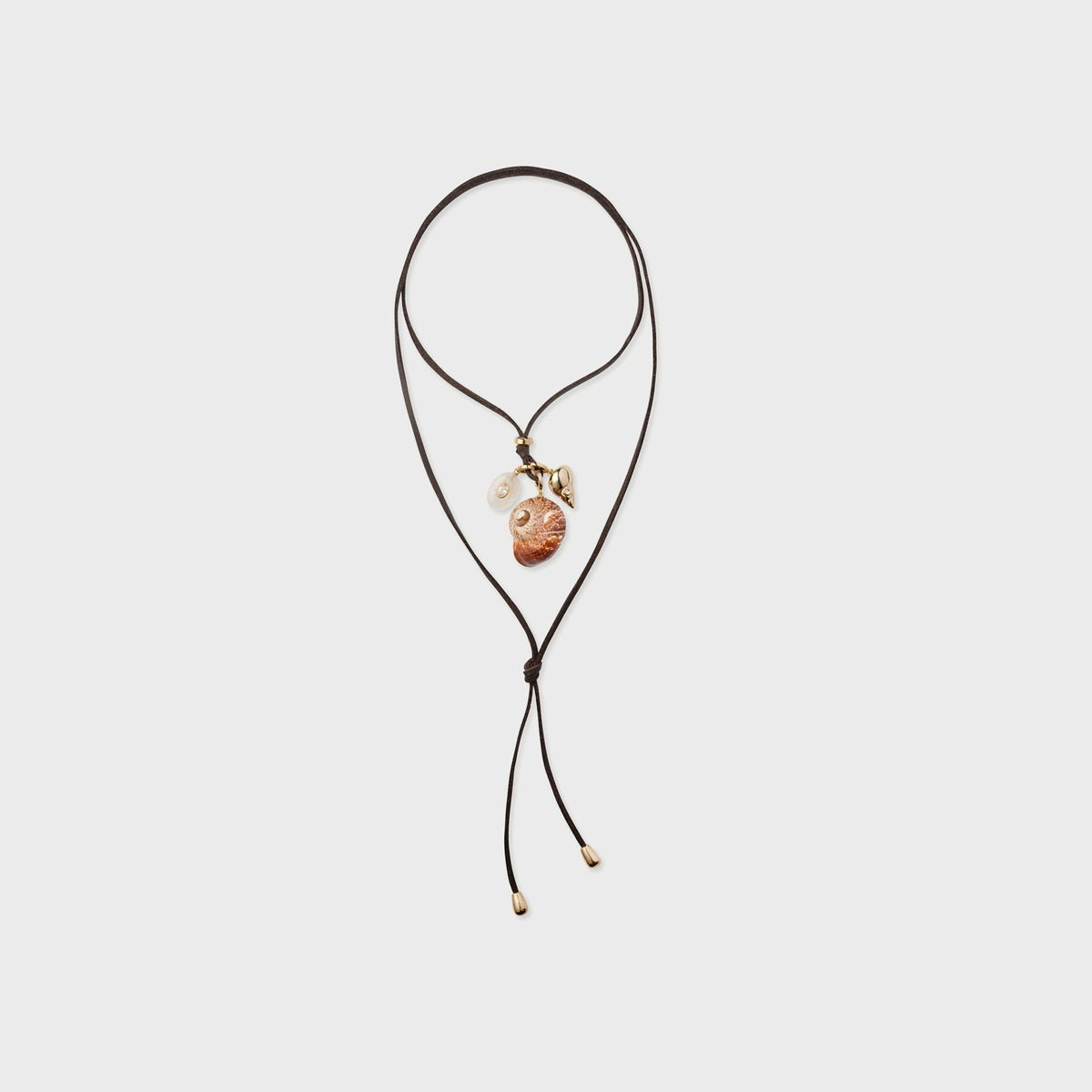 Eliou Area Charm Wrap Necklace - Multi