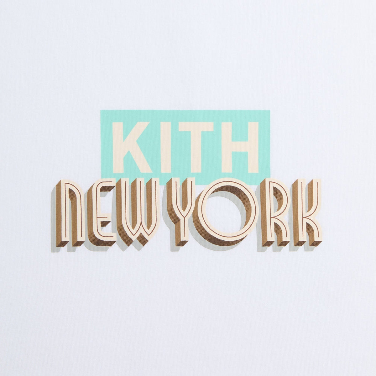 Kith New York City Classic Logo Tee - White
