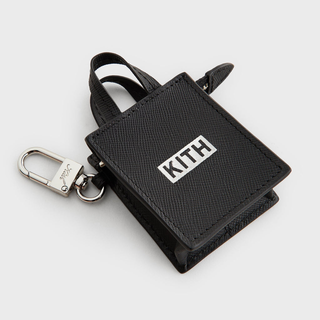 Kith Women Micro Kith Shopper Bag Charm - Black