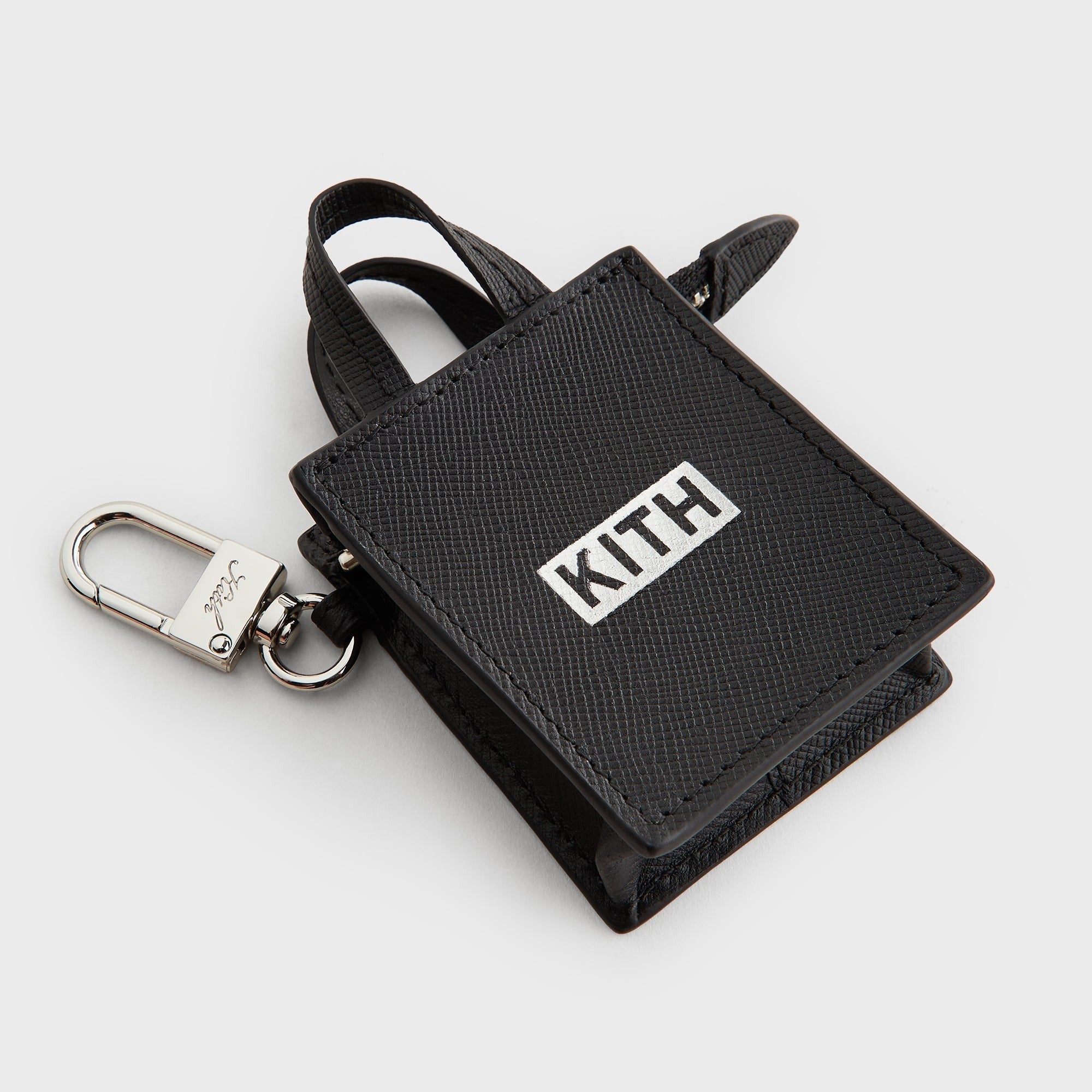Kith Women Micro Kith Shopper Bag Charm - Black