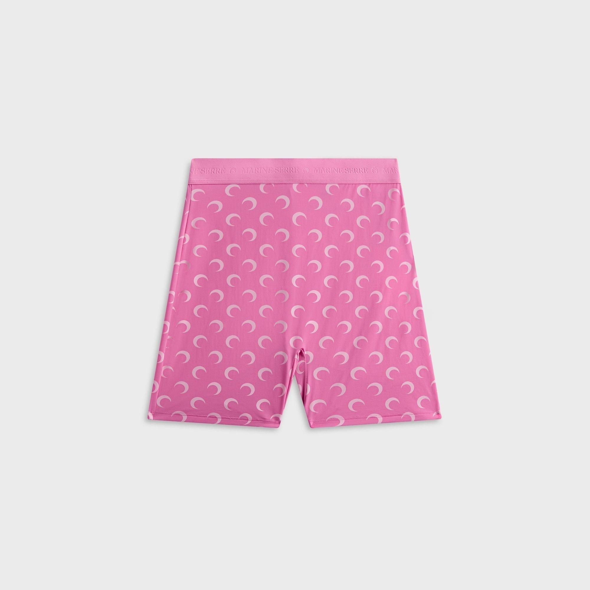 Marine Serre Moon Printed Jersey Mini Short - Pink