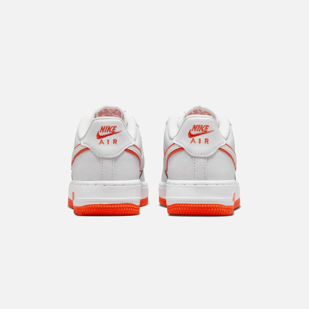 Nike GS Air Force 1 - White / White / Picante Red