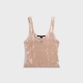 Ksubi Chloe Tank Top - Nude Spark