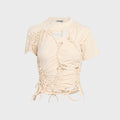 Ottolinger Otto Braided Tee - Cream