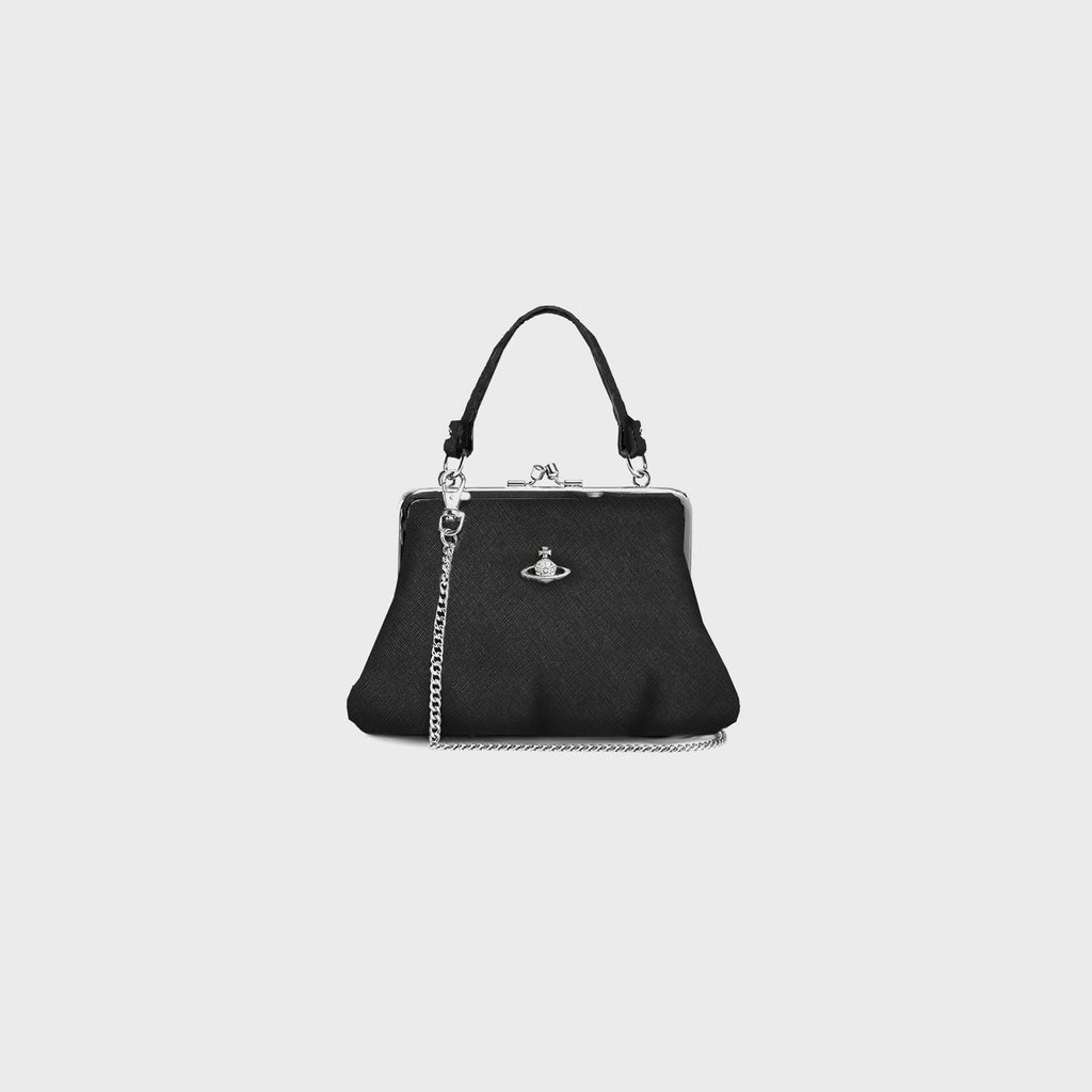 Vivienne Westwood Granny Frame Purse - Black