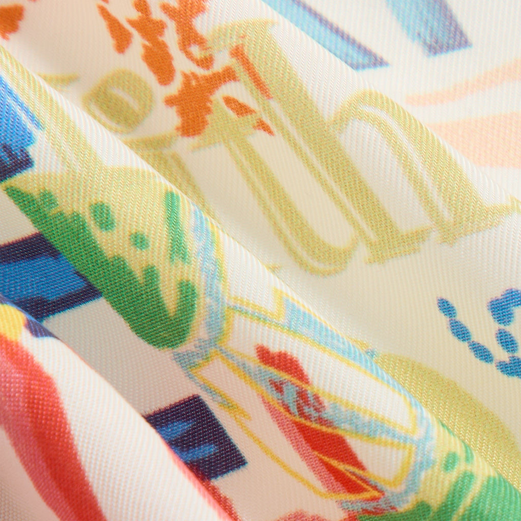Kith Baby Sketched Monogram Thompson Camp Shirt - Silk