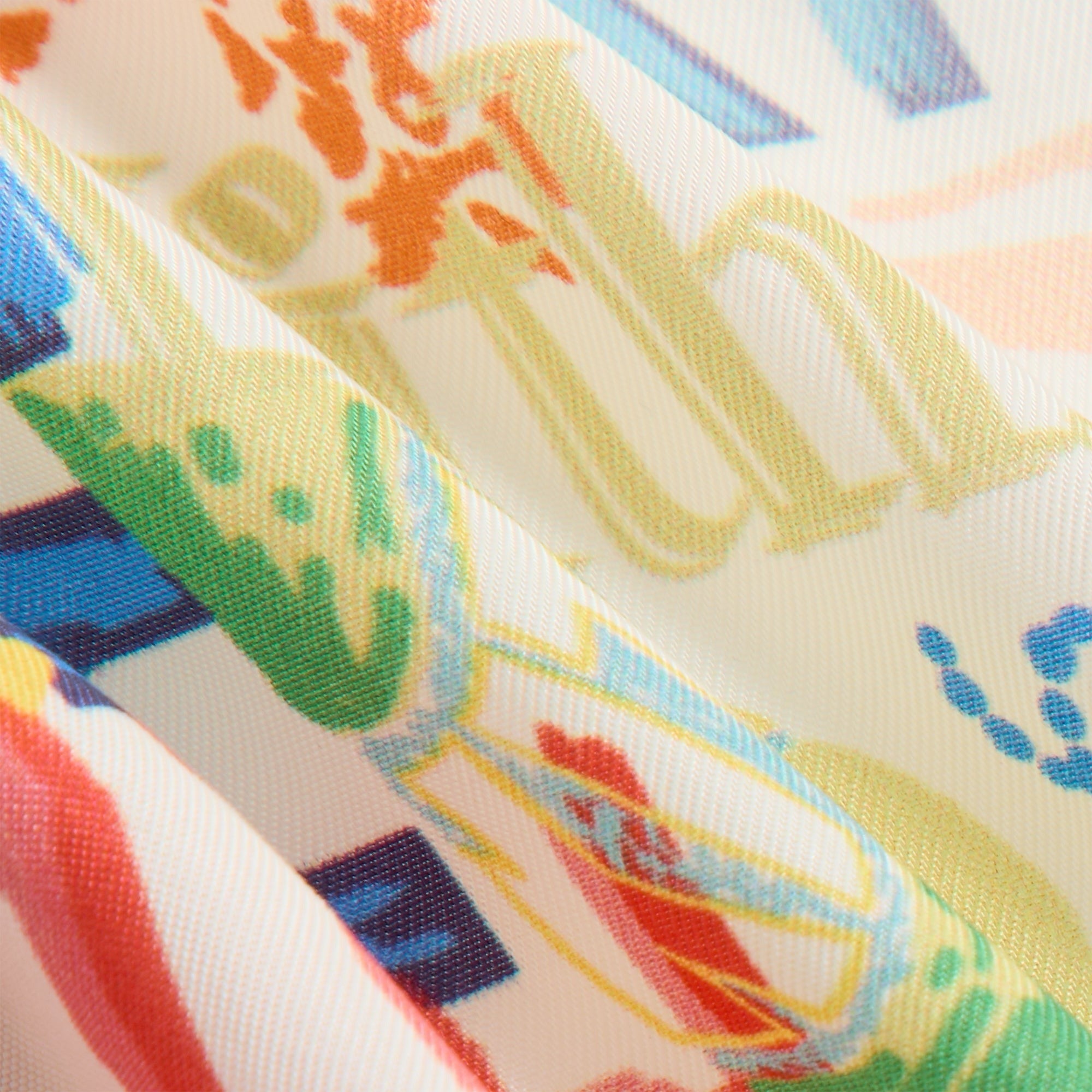 Kith Baby Sketched Monogram Thompson Camp Shirt - Silk