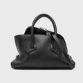 The Attico La Passeggiata Mini Top Handle Bag - Black
