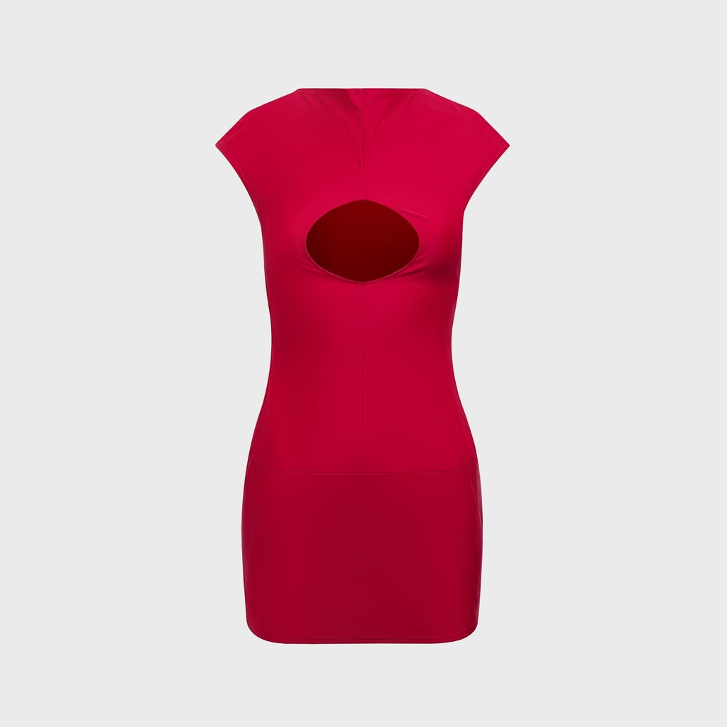 Buci Jump Rope Dress - Cherry
