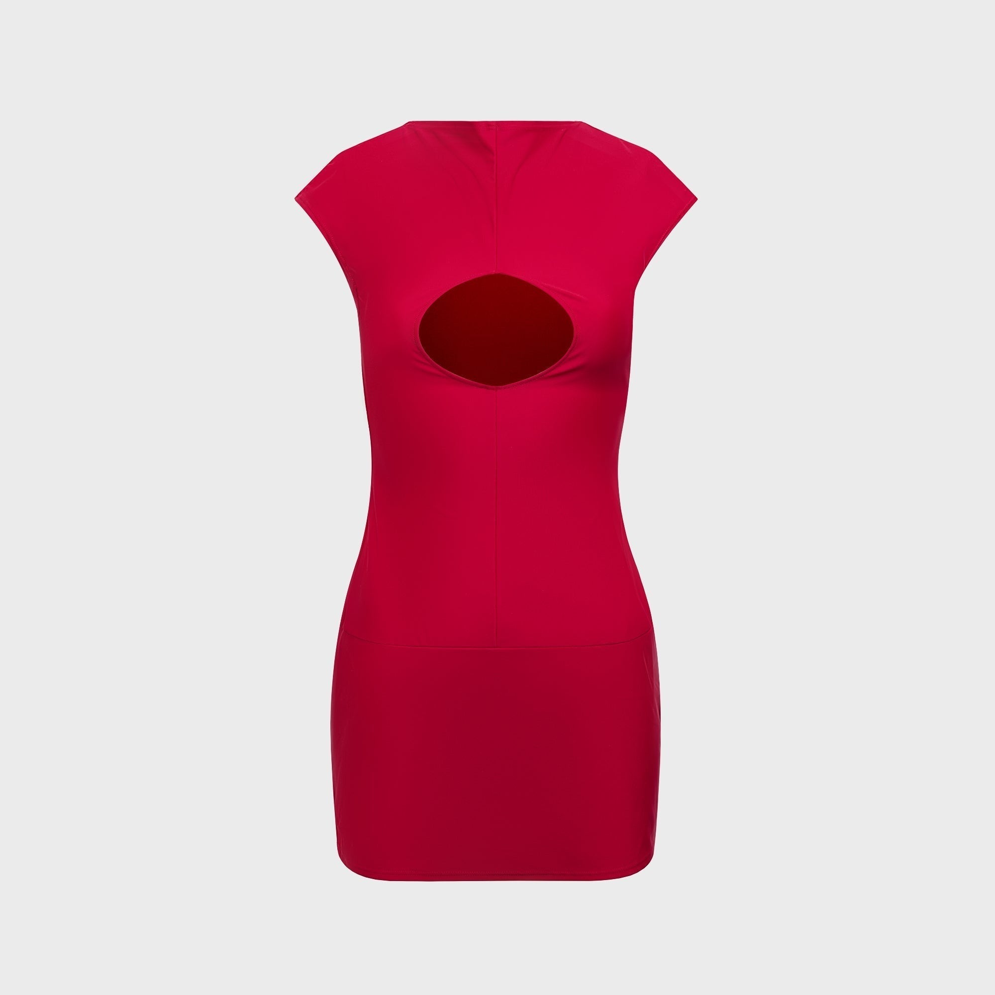Buci Jump Rope Dress - Cherry