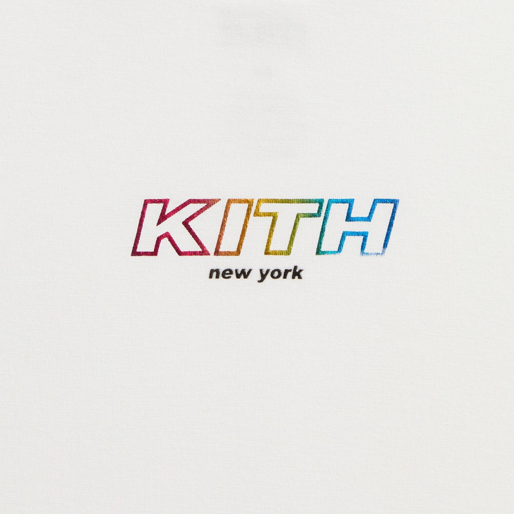 Kith Kids Fei Cropped Tee - White