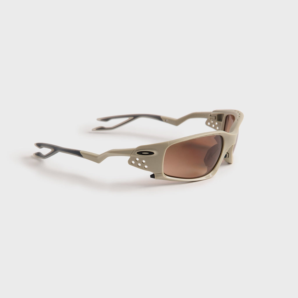 Oakley Plantaris SQ Sunglasses - Matte Sand / Prizm Brown Gradient