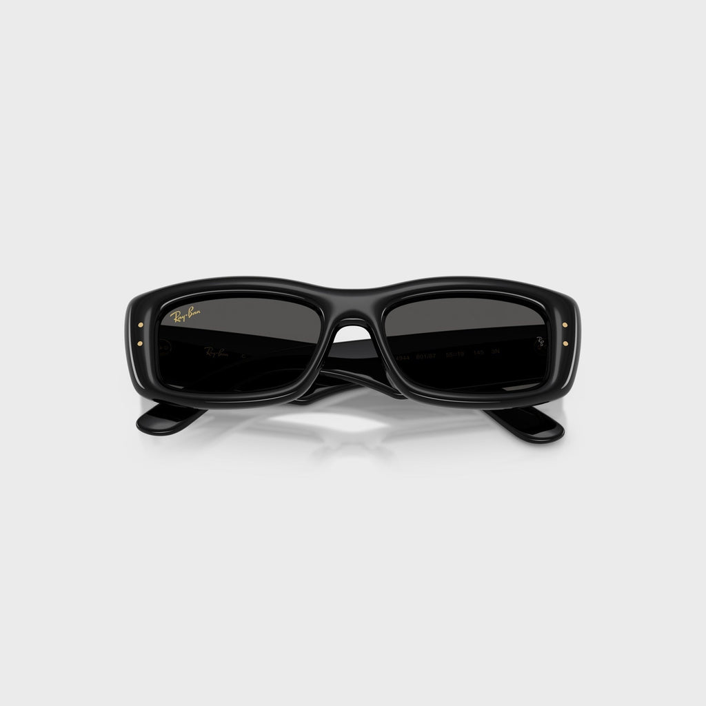 Ray-Ban x A$AP Rocky Kiliane Puffer Sunglasses - Black Frame / Dark Grey Lens