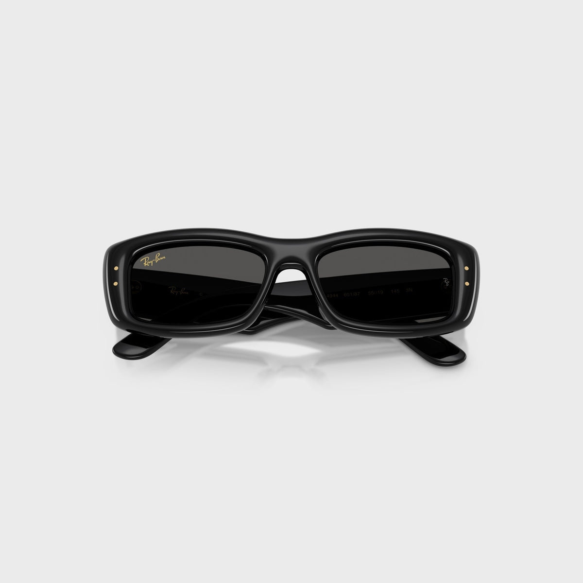 Ray-Ban x A$AP Rocky Kiliane Puffer Sunglasses - Black Frame / Dark Grey Lens