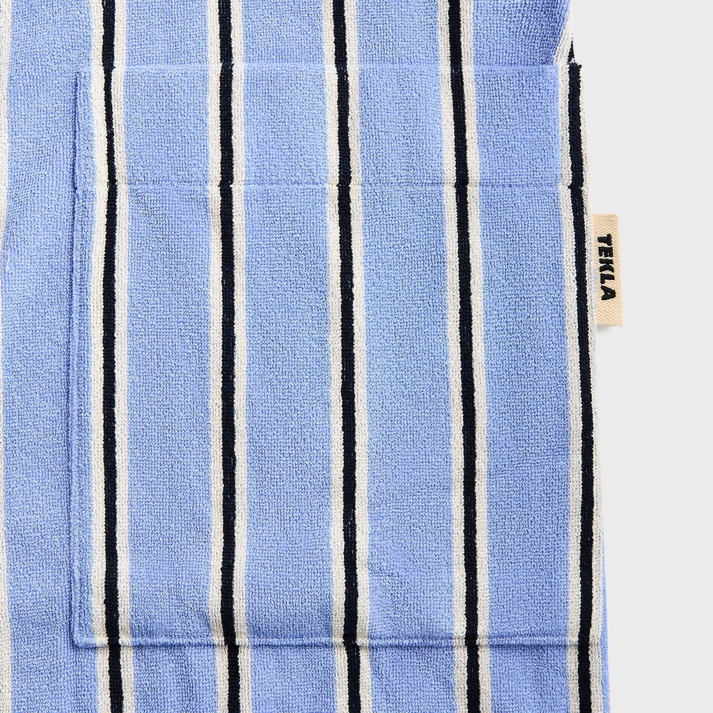 Tekla Hooded Bathrobe - Bassett Stripes
