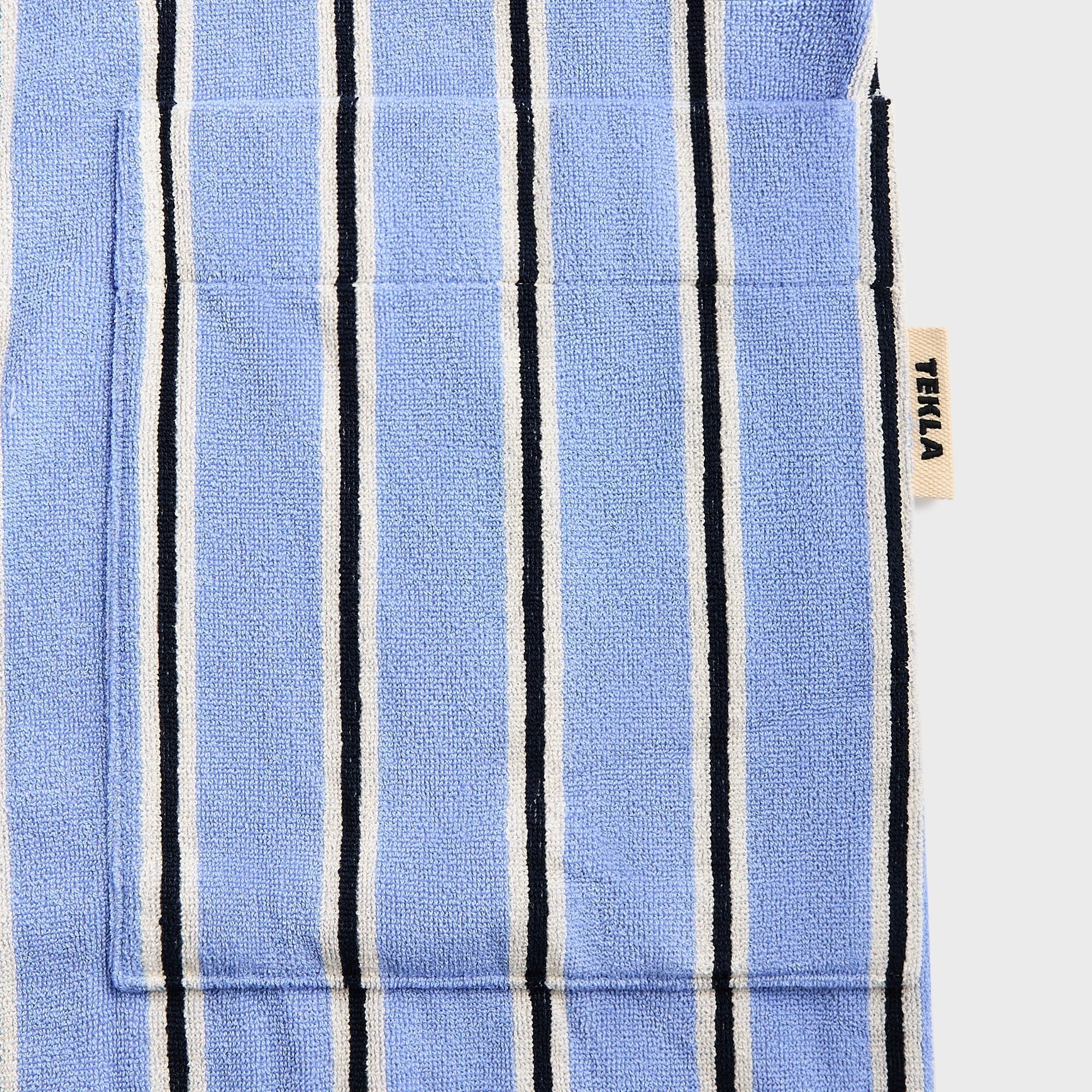 Tekla Hooded Bathrobe - Bassett Stripes