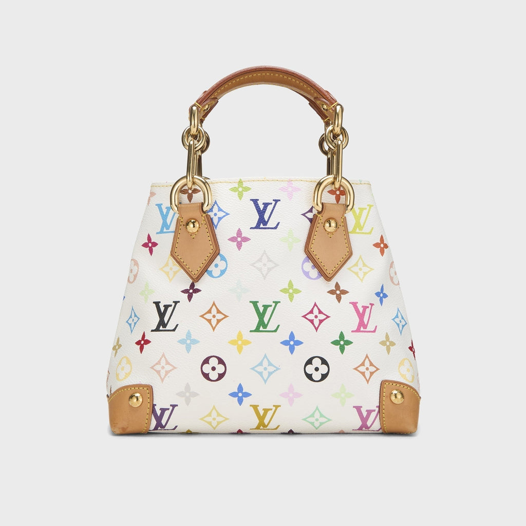 WGACA Louis Vuitton Monogram Multicolor Audra Bag - White