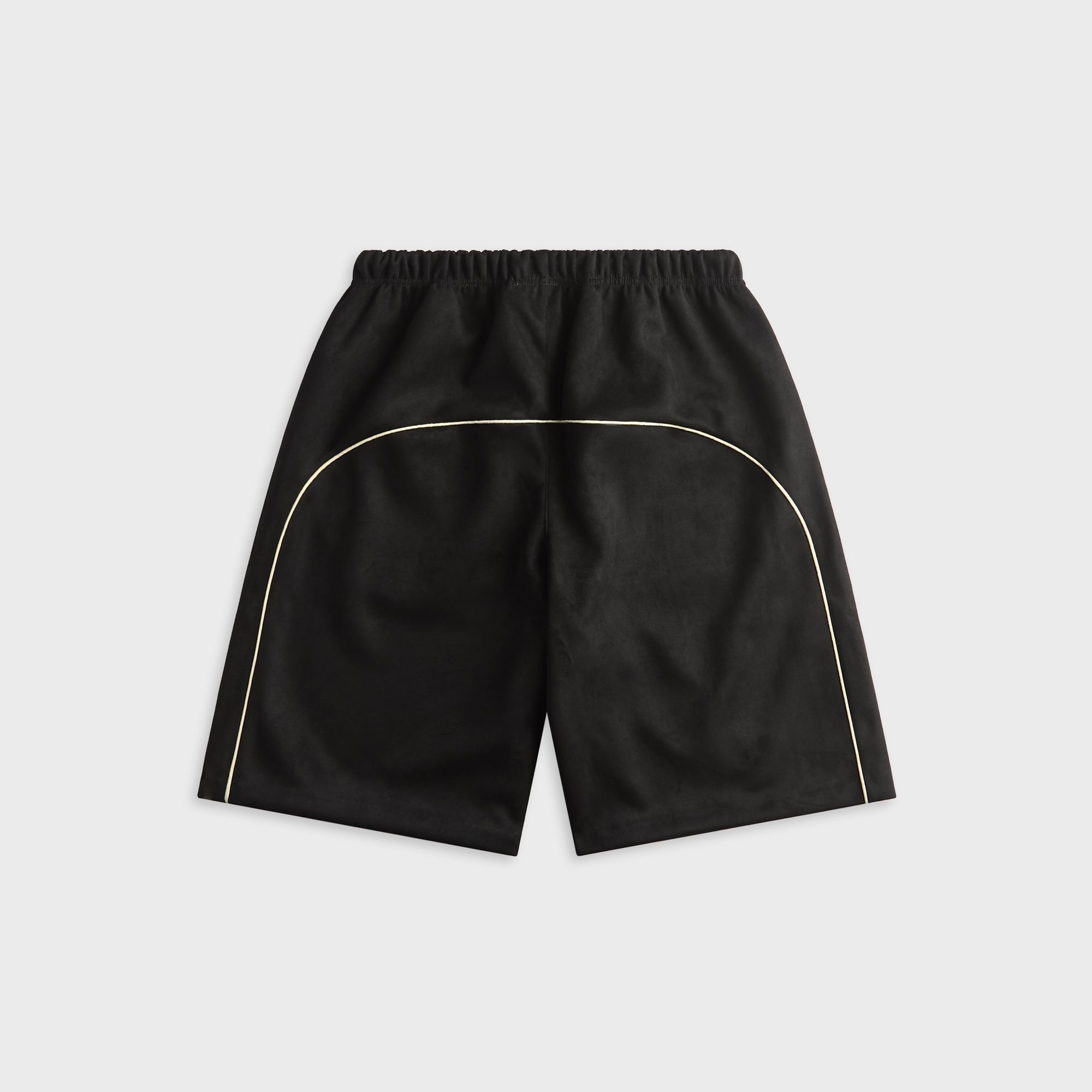Essentials Suede Fleece Signature Relaxed Short - Vintage Black