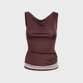 Buci Lace Reese Top - Cocoa
