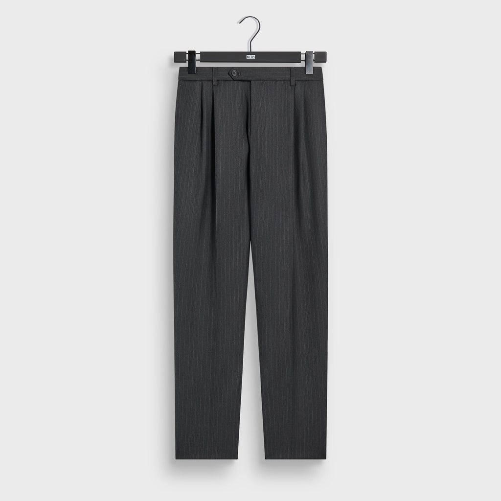 Kith Double Weave Tyler Pant - Dark Heather Grey