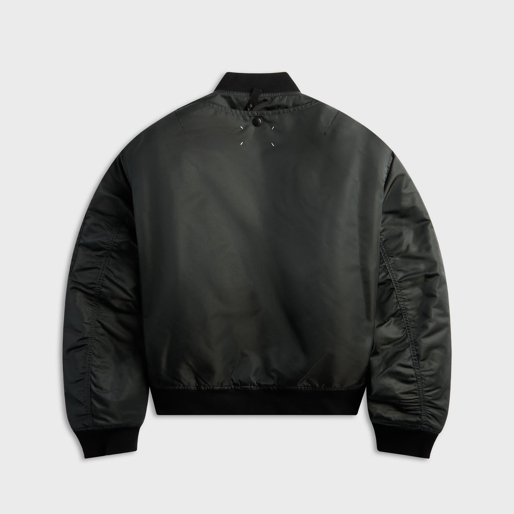 Maison Margiela Reversible Bomber Jacket - Dark Grey