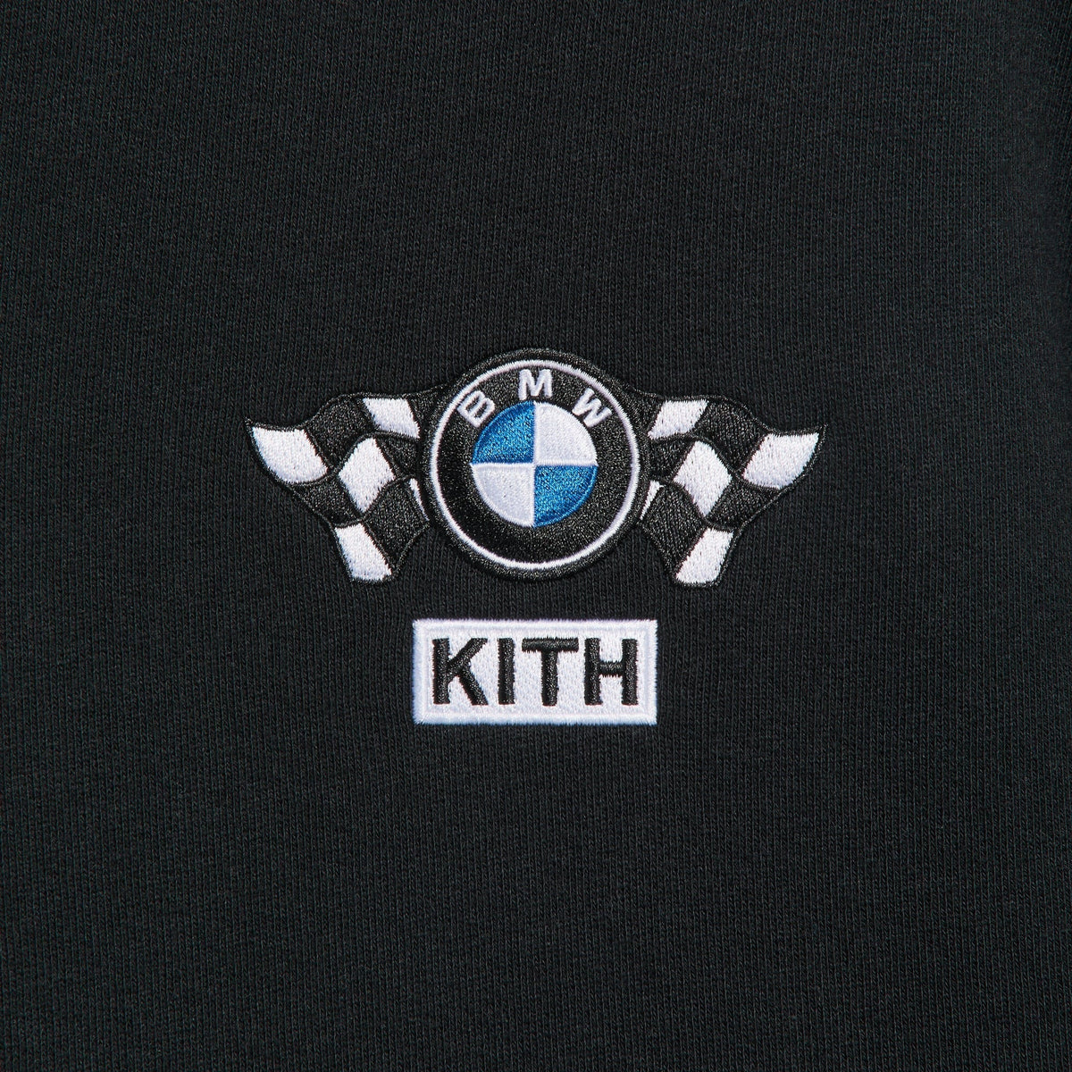 Kith for BMW Checkered Nelson Rugby - Black