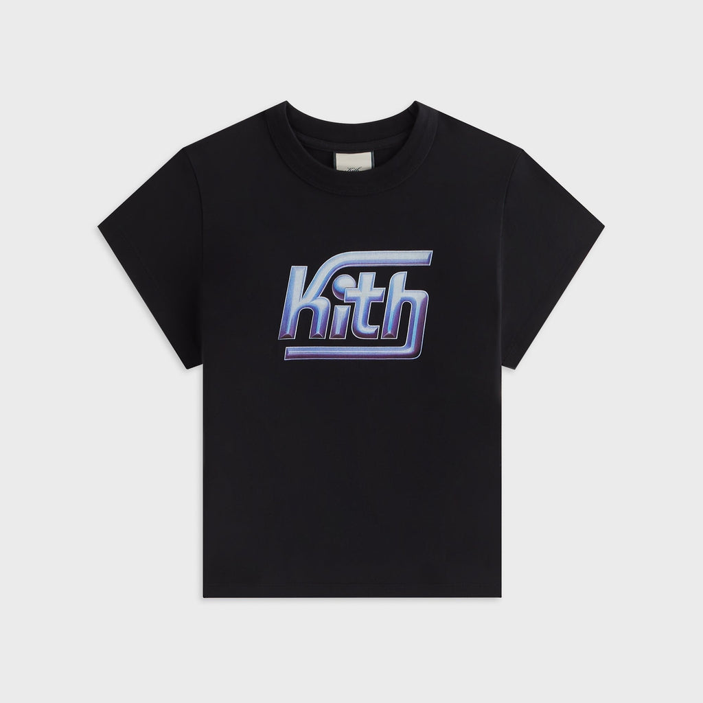 Kith Women Mulberry Vintage Platinize Tee - Black