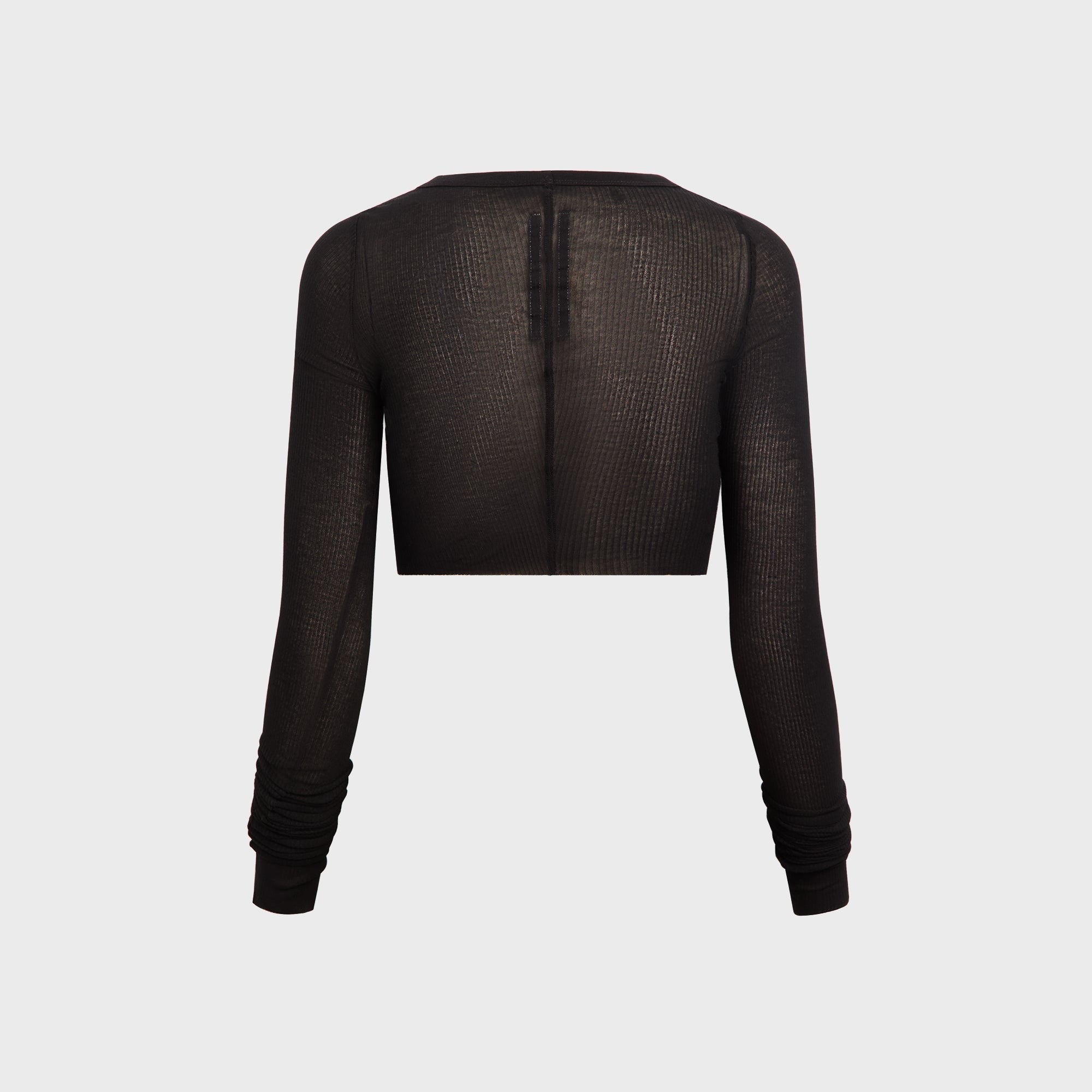 Rick Owens Crop Tee - Black