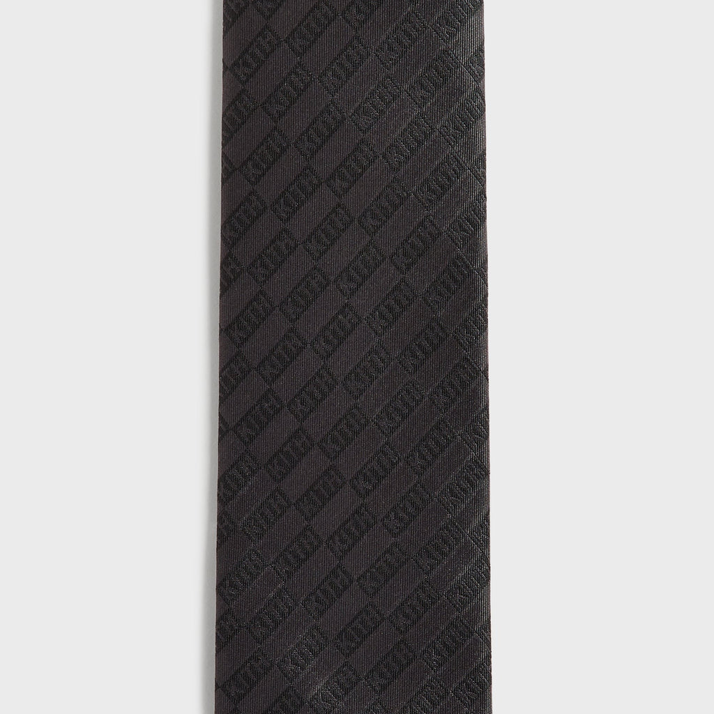 Kith Jacquard Classic Logo Tie - Black