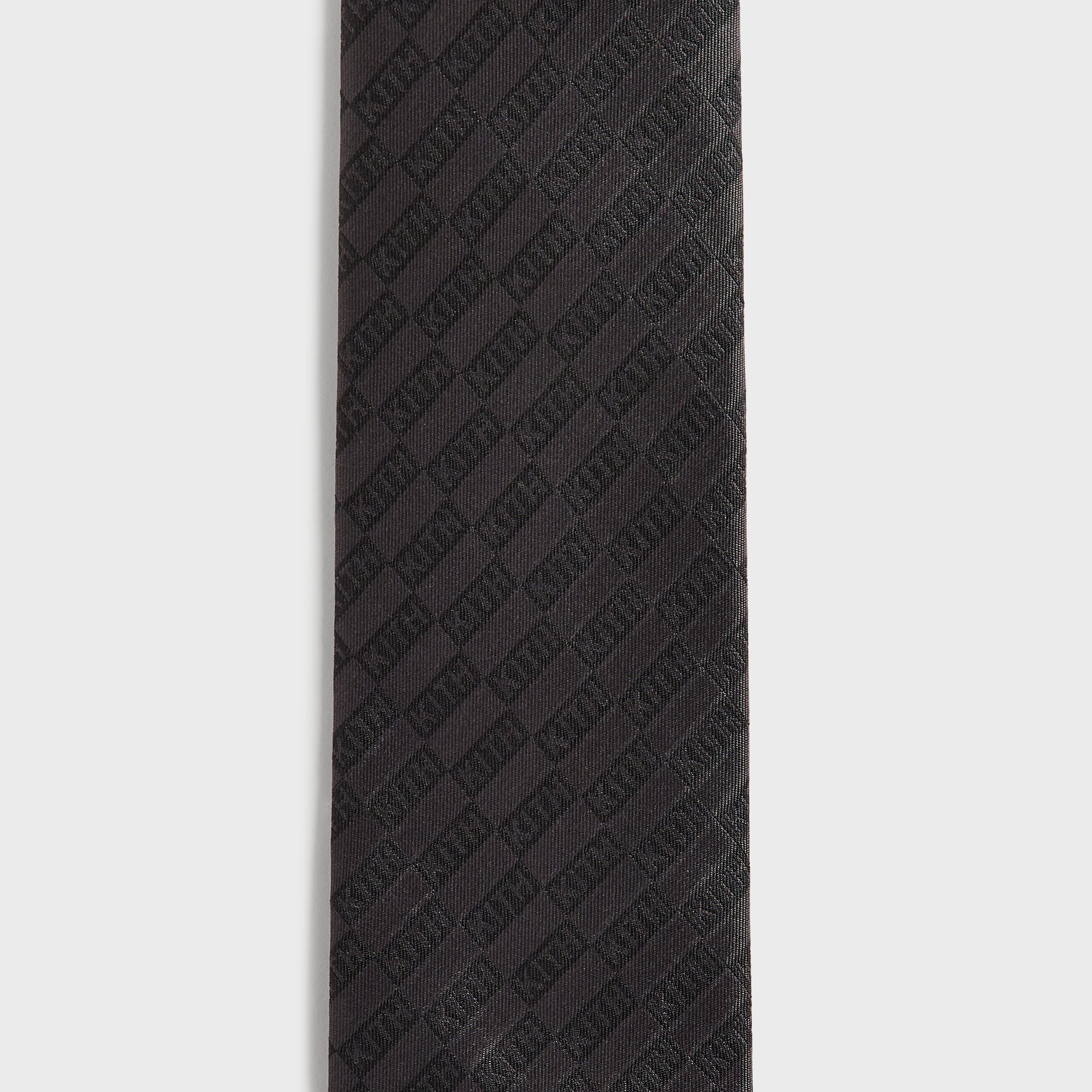 Kith Jacquard Classic Logo Tie - Black