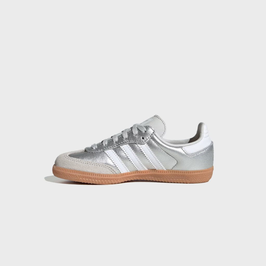 adidas PS Samba OG - Silver Metallic / Cloud White / Gum