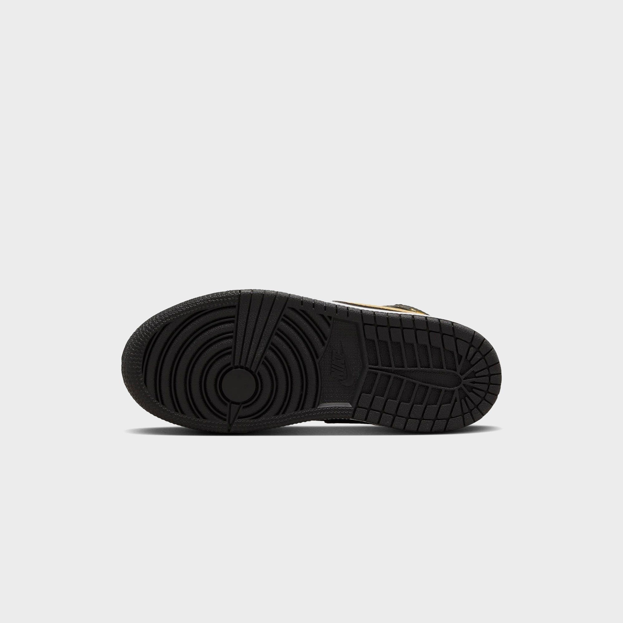Jordan PS Air Jordan 1 Mid - Black / White / Metallic Gold
