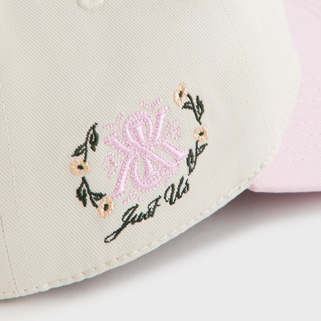 Kith Women Two Tone Cotton Twill Pinch Crown Snapback - Snow Cone