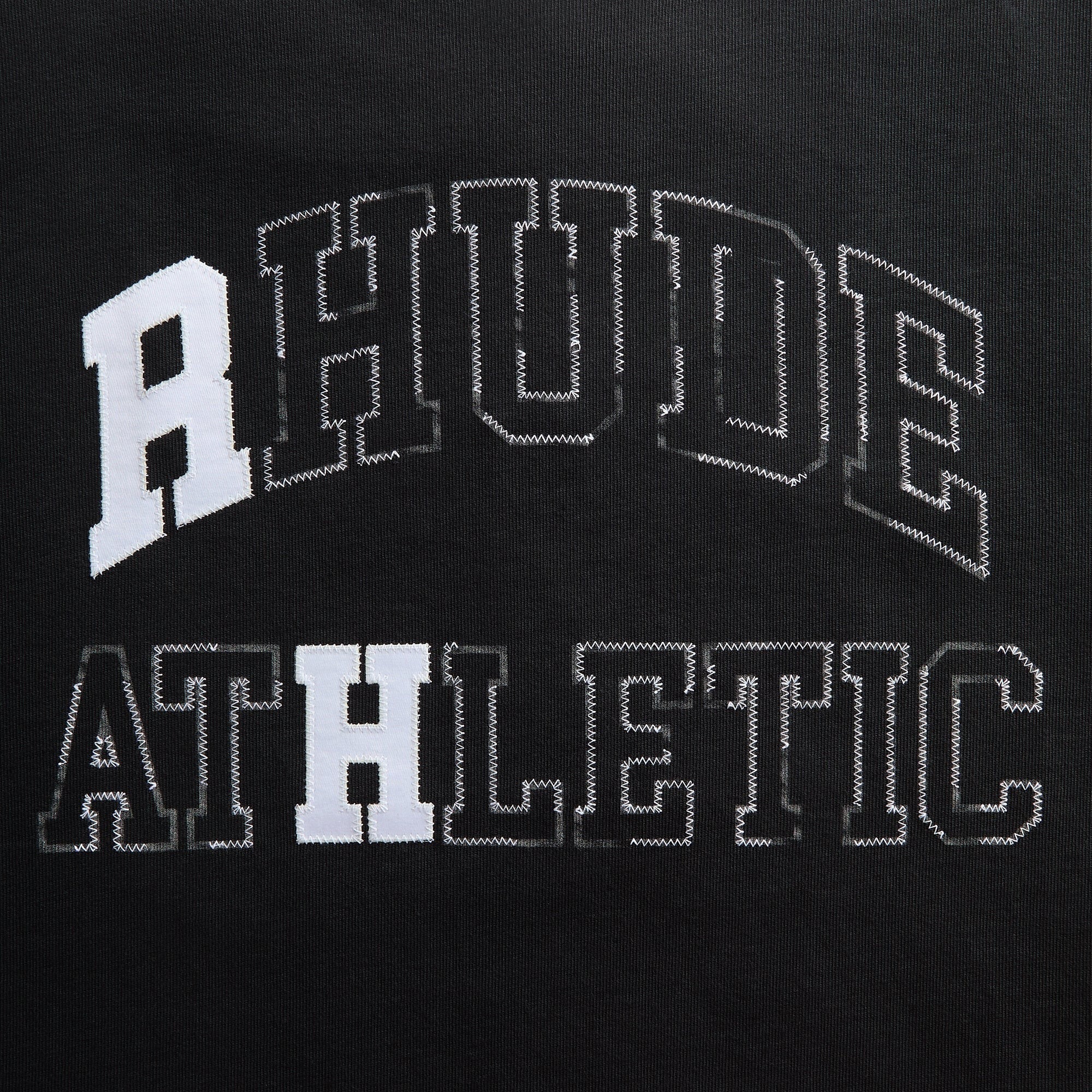 Rhude Athletic Tee - Vintage Black / White