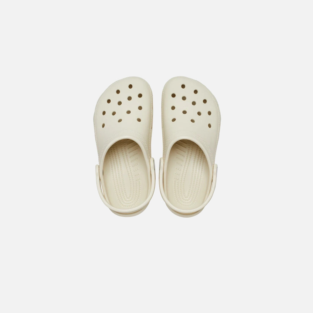 Crocs Grade School Classic Clog Kids - Bone