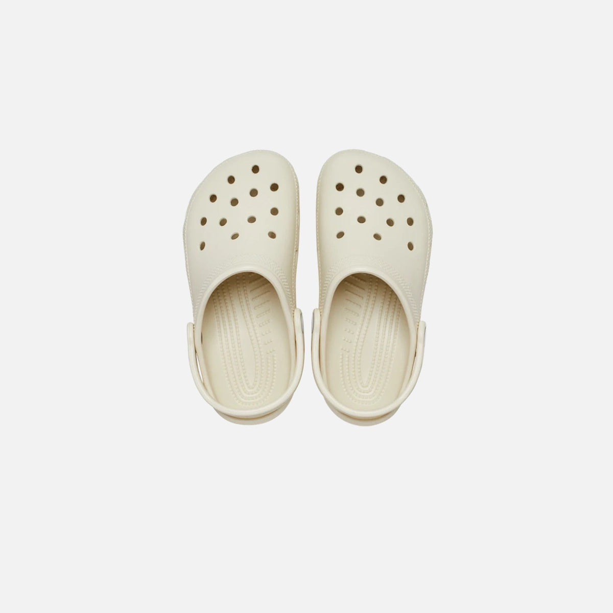 Crocs Grade School Classic Clog Kids - Bone