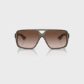 KHAITE x Oliver Peoples 1977C Sunglasses - Taupe / Umber Gradient