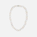 Yvonne Leon Collier Maille Coeur 3 Ors Heart Link Necklace - Multi